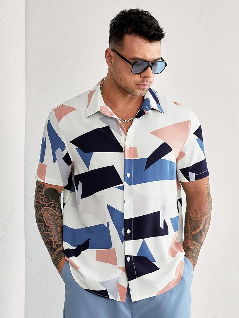 Sizzle in Style: Short Sleeve Dress Shirts for Big & Tall Men!