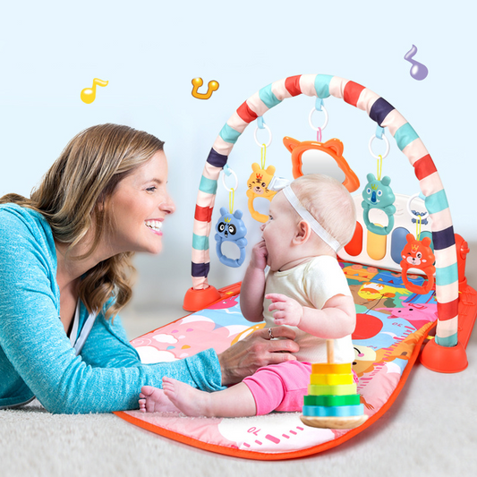 Baby Fitness Frame Pedal Piano Baby With Music Kids Pedal Toy