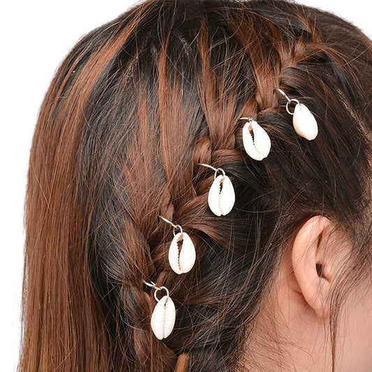 Hair Ring XINGX Lightning Shell Small Pendant Hairware