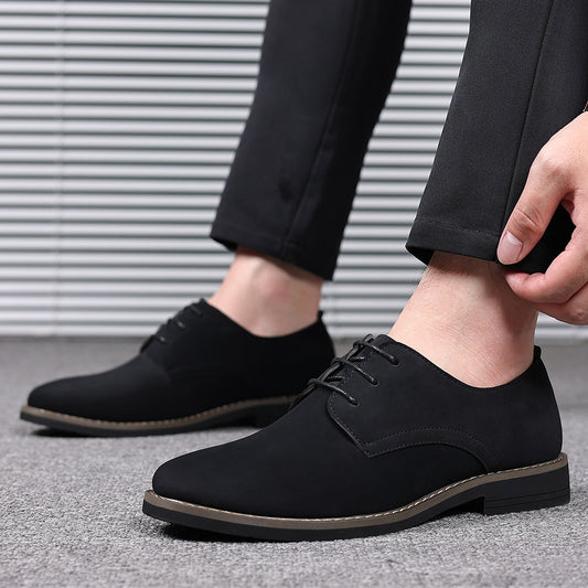 Formal Business Leather Shoes Men Soft Bottom Hundred